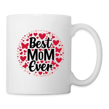 Best Mom Forever - Cadeau de fête des mères - Mug blanc - blanc - Droite