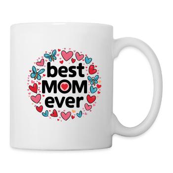 Best Mom Forever - Cadeau de fête des mères - Mug blanc - blanc - Droite