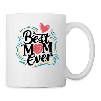 Best Mom Forever - Cadeau de fête des mères - Mug blanc - blanc - Droite