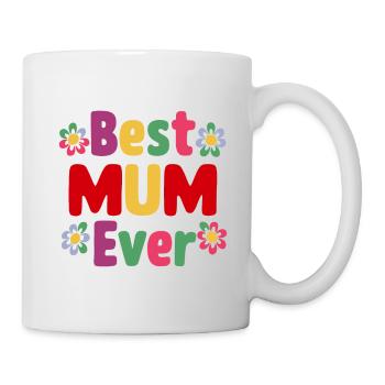 Best Mom Forever - Cadeau de fête des mères - Mug blanc - blanc - Droite