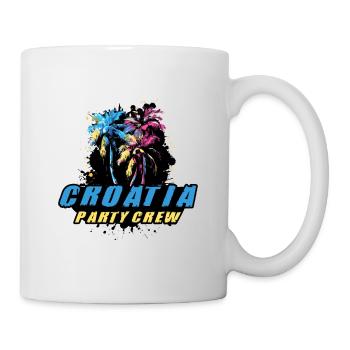 Croatia Party Crew Holiday Saying - Mug - white - Right