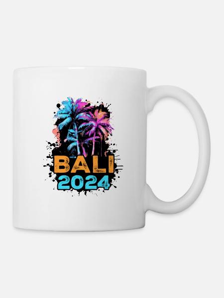Bali 2024 Reise - Tasse - Weiß