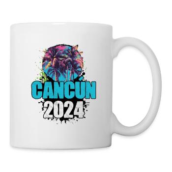 L’équipe de la tournée de Cancun 2024 - Mug blanc - blanc - Droite