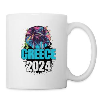 L’équipe de la tournée de voyage en Grèce 2024 - Mug blanc - blanc - Droite