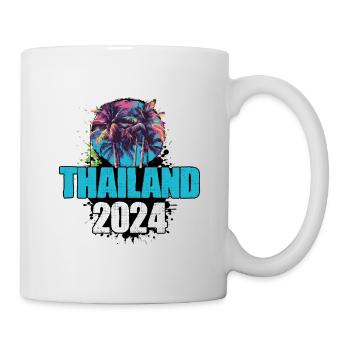 L’équipe de la tournée de voyage en Thaïlande 2024 - Mug blanc - blanc - Droite
