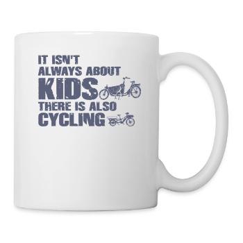 Cargo Bike Parents Bicycle Cargobike - Mug - white - Right