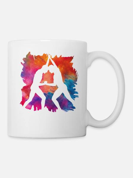 Ringen - Tasse - Weiß