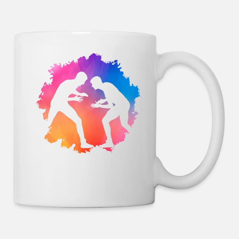 Ringen - Tasse - Weiß