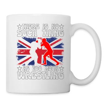 Il n’y a pas trop de lutte - Mug blanc - blanc - Droite