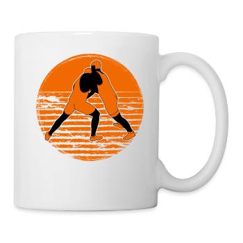 Wrestling - Tasse - Weiß - Rechts