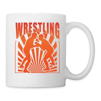 Wrestling - Mug - white - Right