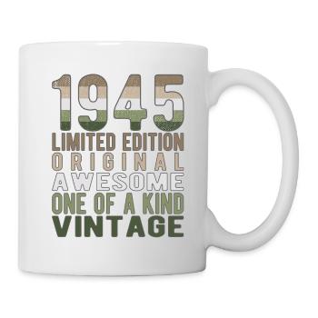 Limited Edition Since 1945 Birthday Vintage 1945 - Mug - white - Right