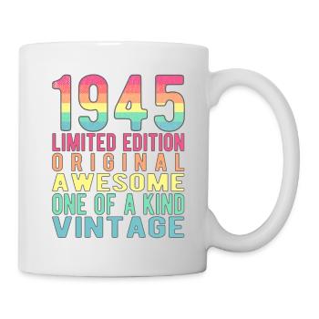 Limited Edition Since 1945 Birthday Vintage 1945 - Mug - white - Right