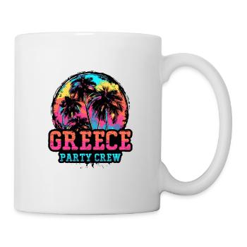 Greece Party Crew - Mug - white - Right