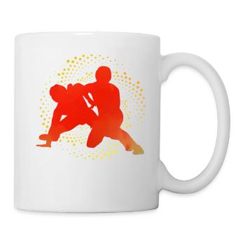 Lutte - Mug blanc - blanc - Droite