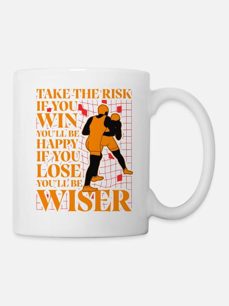 Ringen - Tasse - Weiß