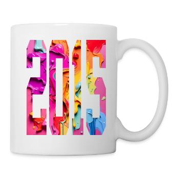 BUNT 11E ANNIVERSAIRE 2015 - Mug blanc - blanc - Droite