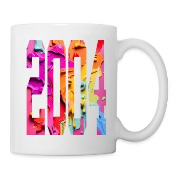BUNT 22E ANNIVERSAIRE 2004 - Mug blanc - blanc - Droite