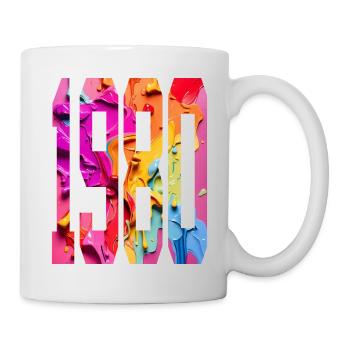 BUNT 46TH BIRTHDAY 1980 - Mug - white - Right