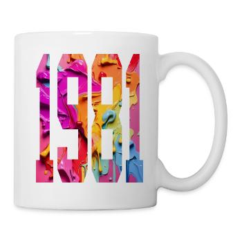 BUNT 45TH BIRTHDAY 1981 - Mug - white - Right