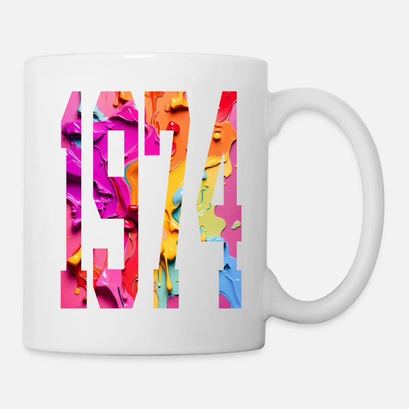 BUNT 52E ANNIVERSAIRE 1974 - Mug blanc - blanc
