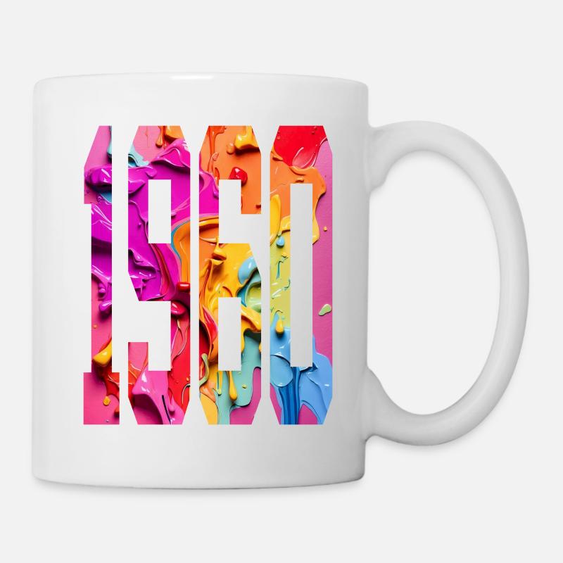BUNT 66. GEBURTSTAG 1960 - Tasse - Weiß