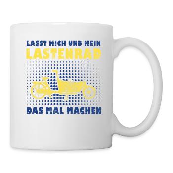 Cargo Bike Retro Cargo Bike Cargobike - Mug - white - Right