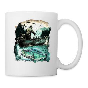 Bass Fish - Mug - white - Right