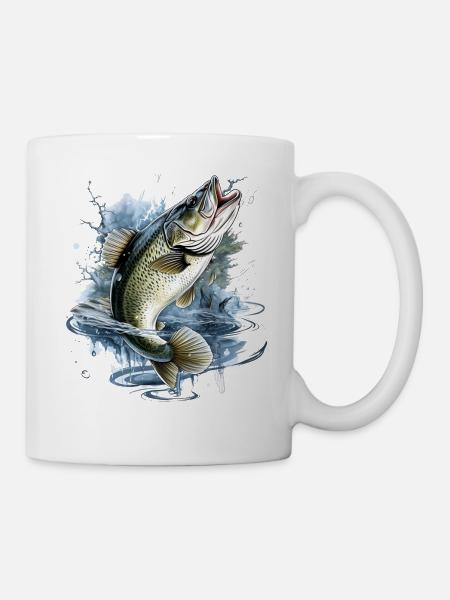 Poisson bar - Mug blanc - blanc