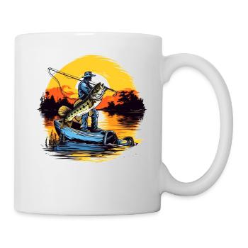 Bass Fish - Mug - white - Right