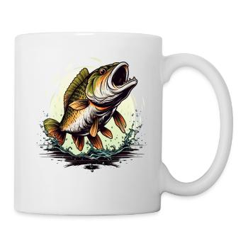Bass Fish - Mug - white - Right
