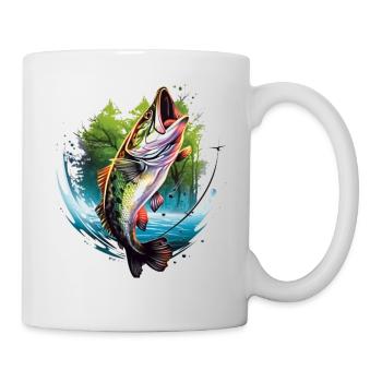 Bass Fish - Mug - white - Right
