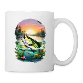 Bass Fish - Mug - white - Right