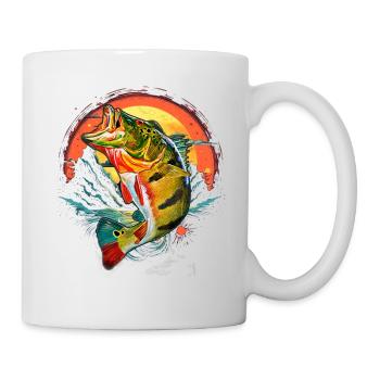 Bass Fish - Mug - white - Right