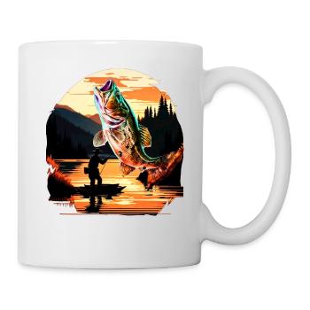 Bass Fish - Mug - white - Right
