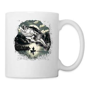 Bass Fish - Mug - white - Right
