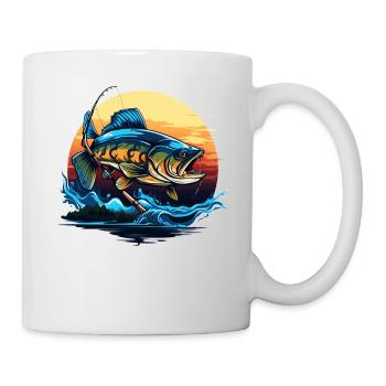 Bass Fish - Mug - white - Right