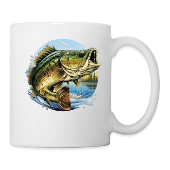 Bass Fish - Mug - white - Right