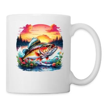 Bass Fish - Mug - white - Right