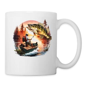 Bass Fish - Mug - white - Right