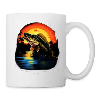 Bass Fish - Mug - white - Right