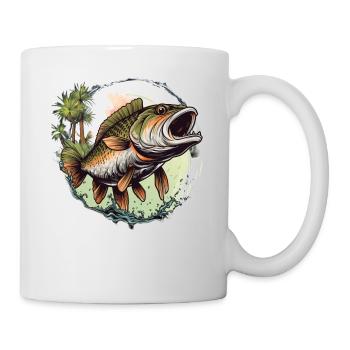 Bass Fish - Mug - white - Right