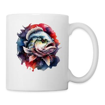 Bass Fish - Mug - white - Right