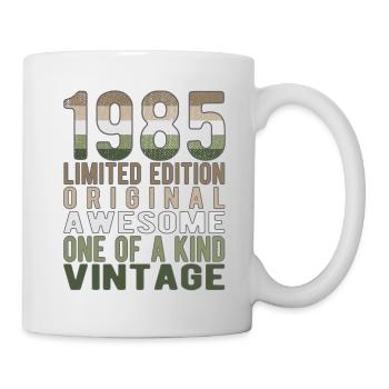 Edition limitée depuis 1985 Anniversaire Millésime 1985 - Mug blanc - blanc - Droite