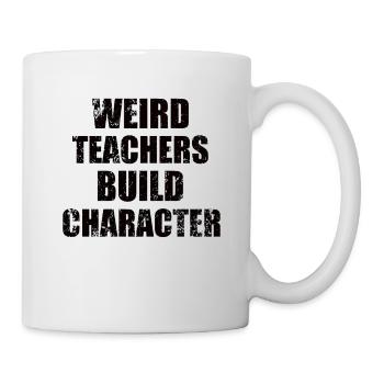 Weird Teachers Funny School Teachers - Mug - white - Right