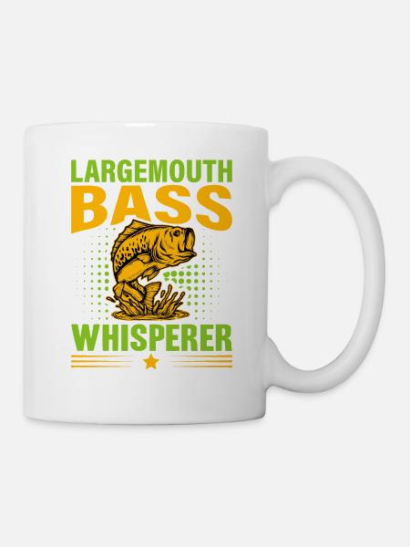 Forellenbarsch-Flüsterer - Tasse - Weiß