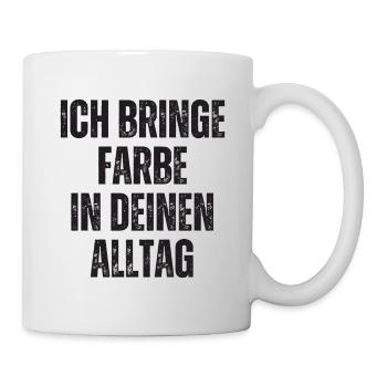 I Bring Paint Painter Dad Varnisher - Mug - white - Right