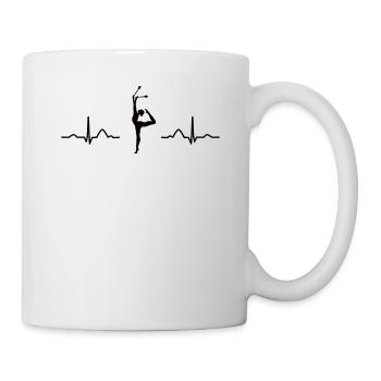 Clubs de gymnastique ECG Gymnastique rythmique - Mug blanc - blanc - Droite