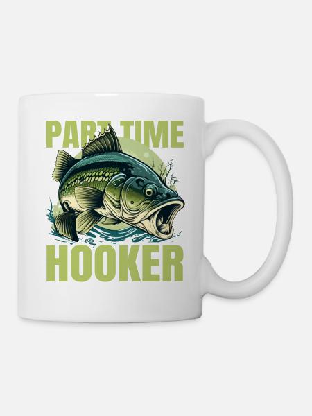 Teilzeit-Hook - Tasse - Weiß