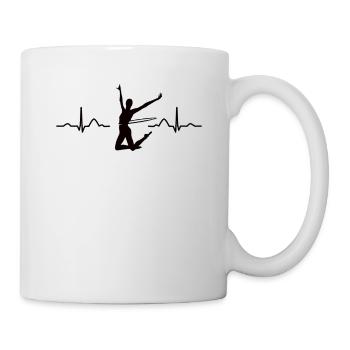 Rhythmic gymnastics - Mug - white - Right